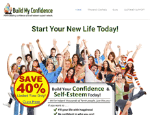 Tablet Screenshot of buildmyconfidence.org